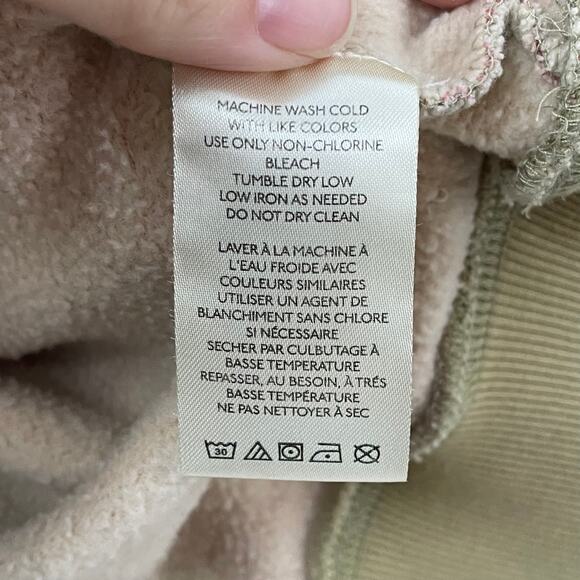 Free People Geometric Patterned Hoodie - Pink and Tan - Picture 8 of 10